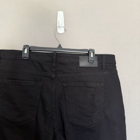 BKE Buckle Tyler Straight Jeans 38x34 Black Mens Stretch Premium Cotton Denim - Picture 5 of 9